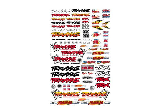Traxxas Official Team Traxxas racing decal set