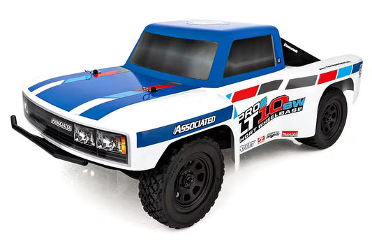 Team Associated Pro2 LT10SW RC Short Course Truck Electric Brushless 2WD 1/10 Scale RTR - Blue