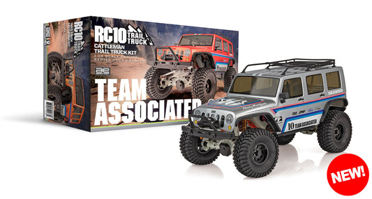 Team Associated RC10 Trail Truck Cattleman RC Rock Crawler Electric 4WD 1/10 Kit
