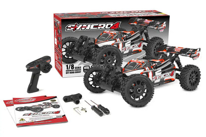 Team Corally SYNCRO 4 BUGGY RED 80KMH+ Brushless 4S RTR