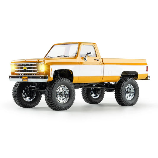 FMS 1:18 FCX18S Chevrolet K10 S V2 RTR - YELLOW