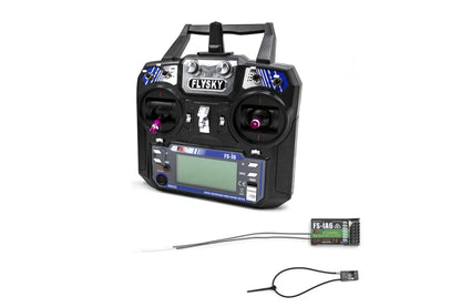 Fly sky FS-i6 AFHDS 2A 2.4GHz 6CH RC Radio Transmitter & FS-iA6B