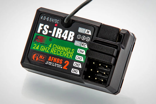Fly Sky iR4B 2.4Ghz 4ch Waterproof Receiver