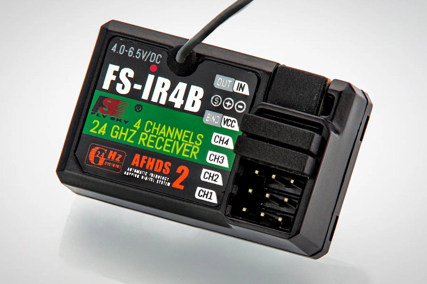 Fly Sky iR4B 2.4Ghz 4ch Waterproof Receiver
