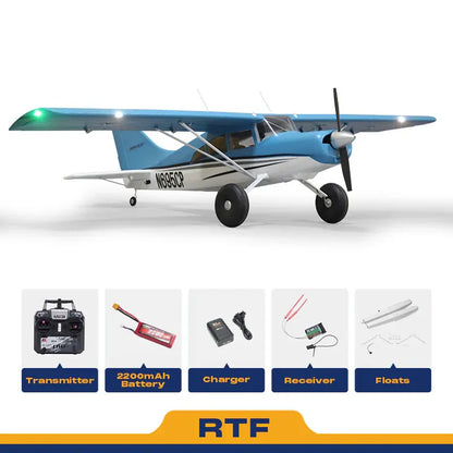 FMS RC MAULE 1500mm RTF w/Float Mode 2