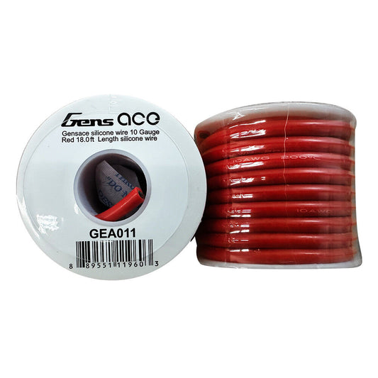 Gens Ace Silicone Wire (10AWG) (Red) (18.4 ft.)