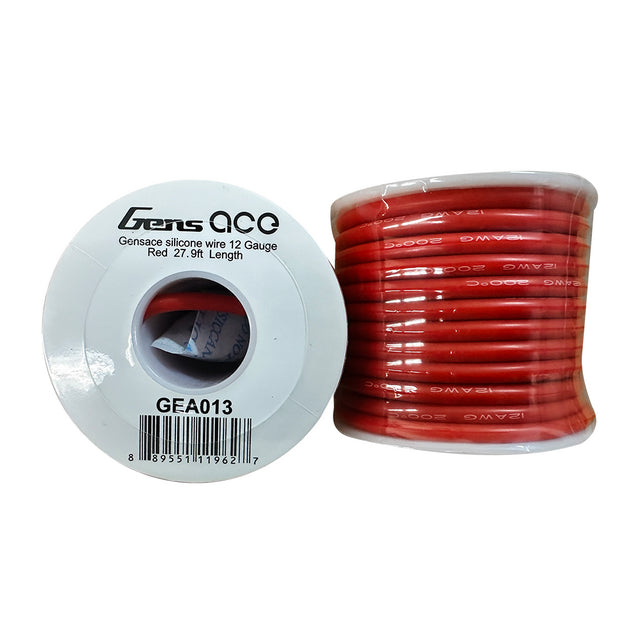 Gens Ace Silicone Wire (12AWG) (Red) (27.9ft.)