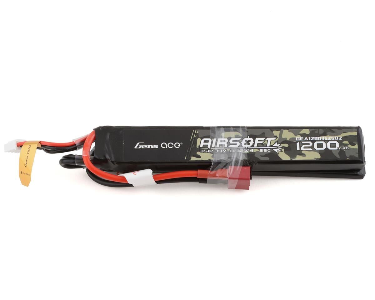 Gens Ace 3S 25C Airsoft Butterfly LiPo Battery (11.1V/1200mAh)
