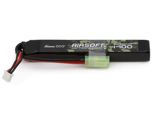 Gens Ace 2S 25C Airsoft LiPo Battery (7.4V/1400mAh)