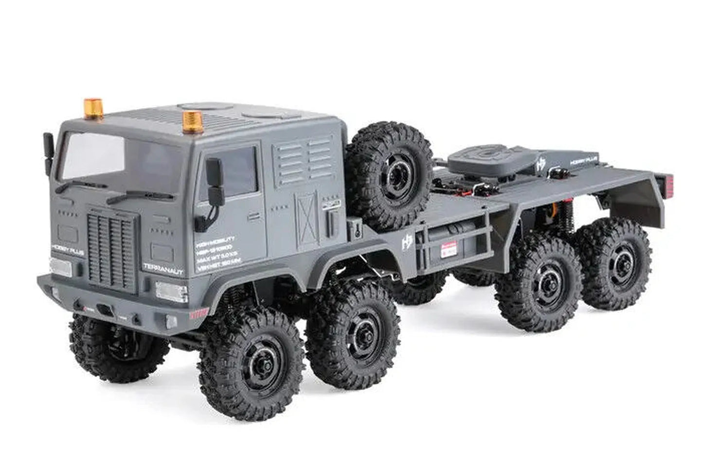 Hobby Plus CR-18P Terranaut 8X8 AWS RC Rock Crawler Electric 8WD 1/18 Scale RTR - Grey