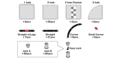 Kyosho Mini-Z Carpet Track 50 Basic Set (40pcs) *COMING SOON*