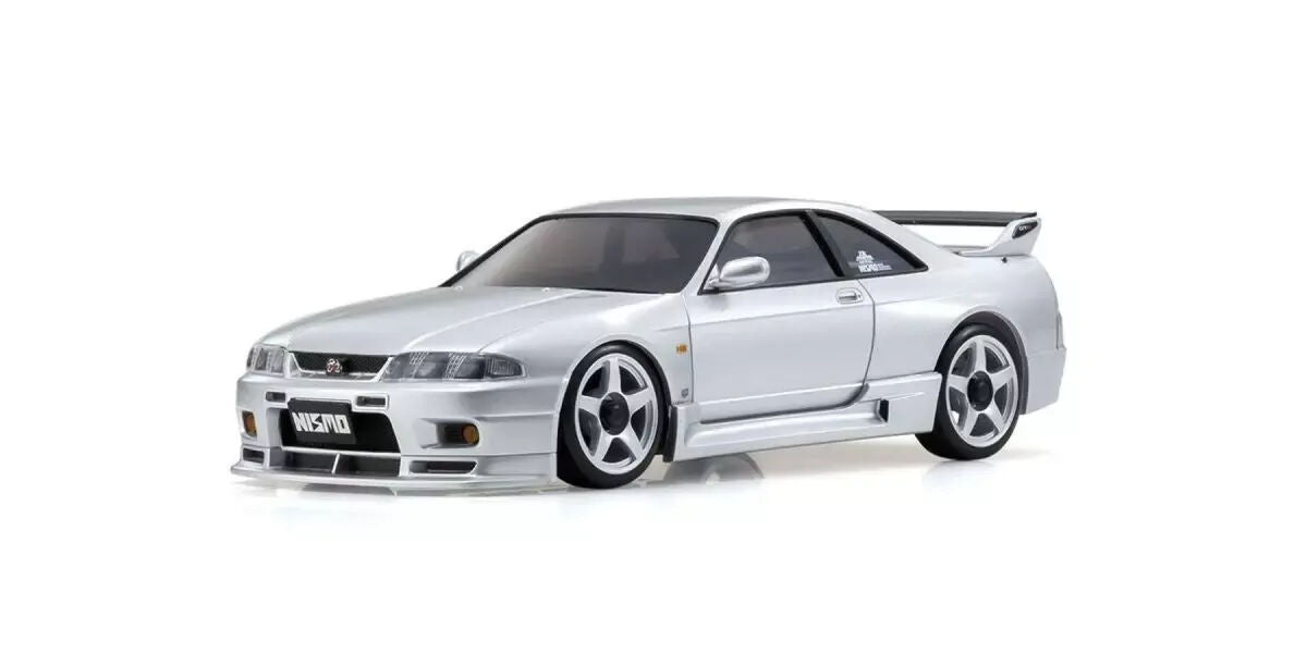 Kyosho Mini-Z Nissan Skyline GT-R (R33) Nismo Spark Silver AWD MA-020 Readyset