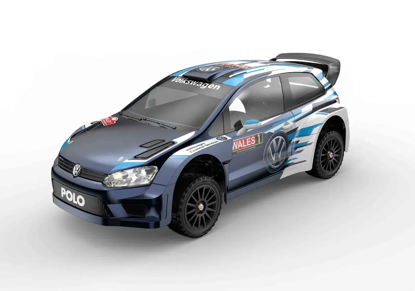 MJX Hyper Go Volkswagen Polo R 1/10 WRC 2015 Brushless 2S RTR RC Rally Car (Battery & Charger included)