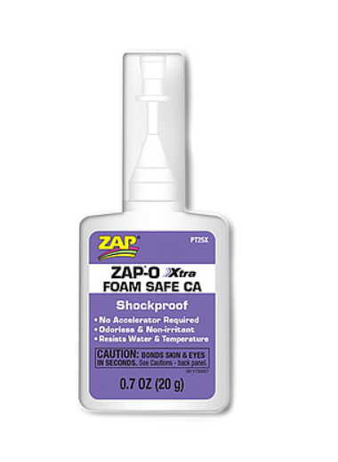ZAP PT-25X O Xtra CA Foam Safe CA (no kicker required)