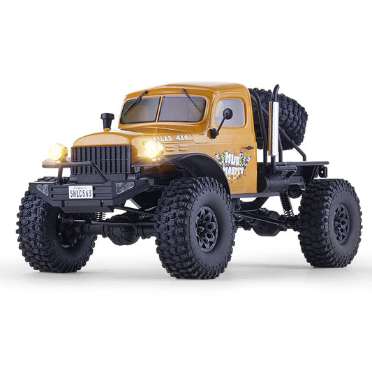 ROCHOBBY 1:10 Atlas 4x4 Off-Road Truck RS - YELLOW
