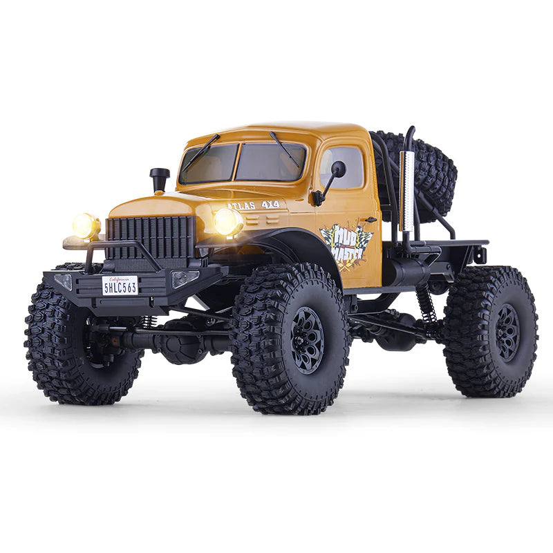 ROCHOBBY 1:10 Atlas 4x4 Off-Road Truck RS - YELLOW