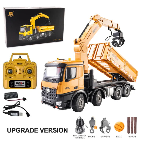 Huina RC 1/14 RC Truck with Arm Loader (Upgraded Version)