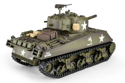 Heng Long USA M4A3 Sherman RC Tank Electric Tracked 1/16 Scale RTR
