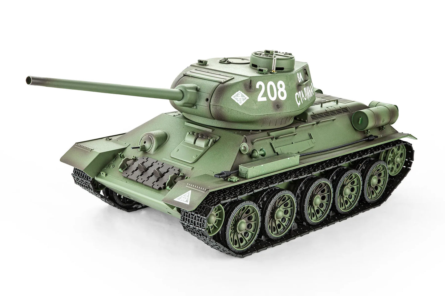 Heng Long Soviet Union T-34/85 RC Tank Electric Tracked 1/16 Scale RTR