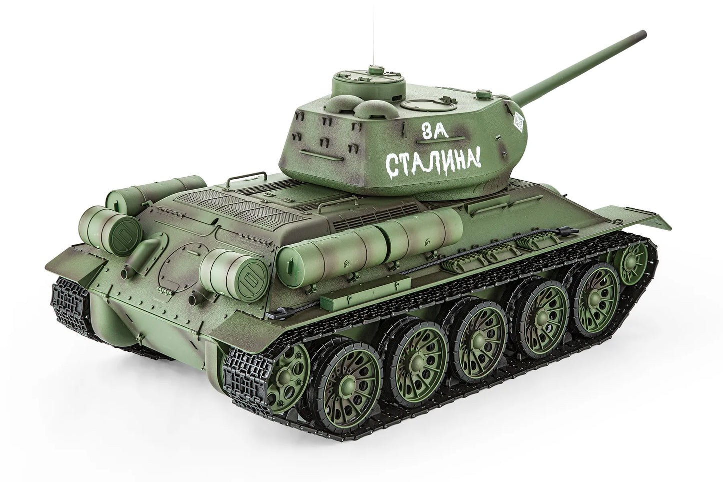 Heng Long Soviet Union T-34/85 RC Tank Electric Tracked 1/16 Scale RTR