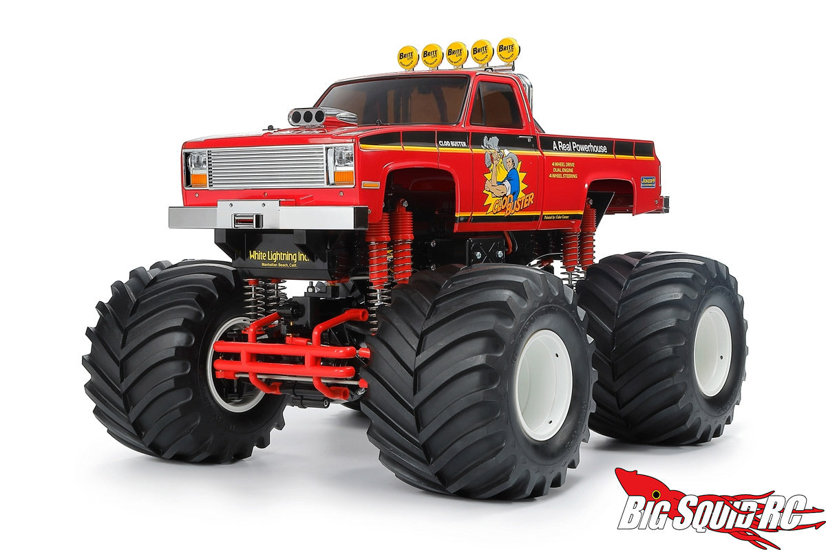 Tamiya Clod Buster (2026) RC Monster Truck Electric 4WD 1/10 Scale Kit - Red *COMING SOON*