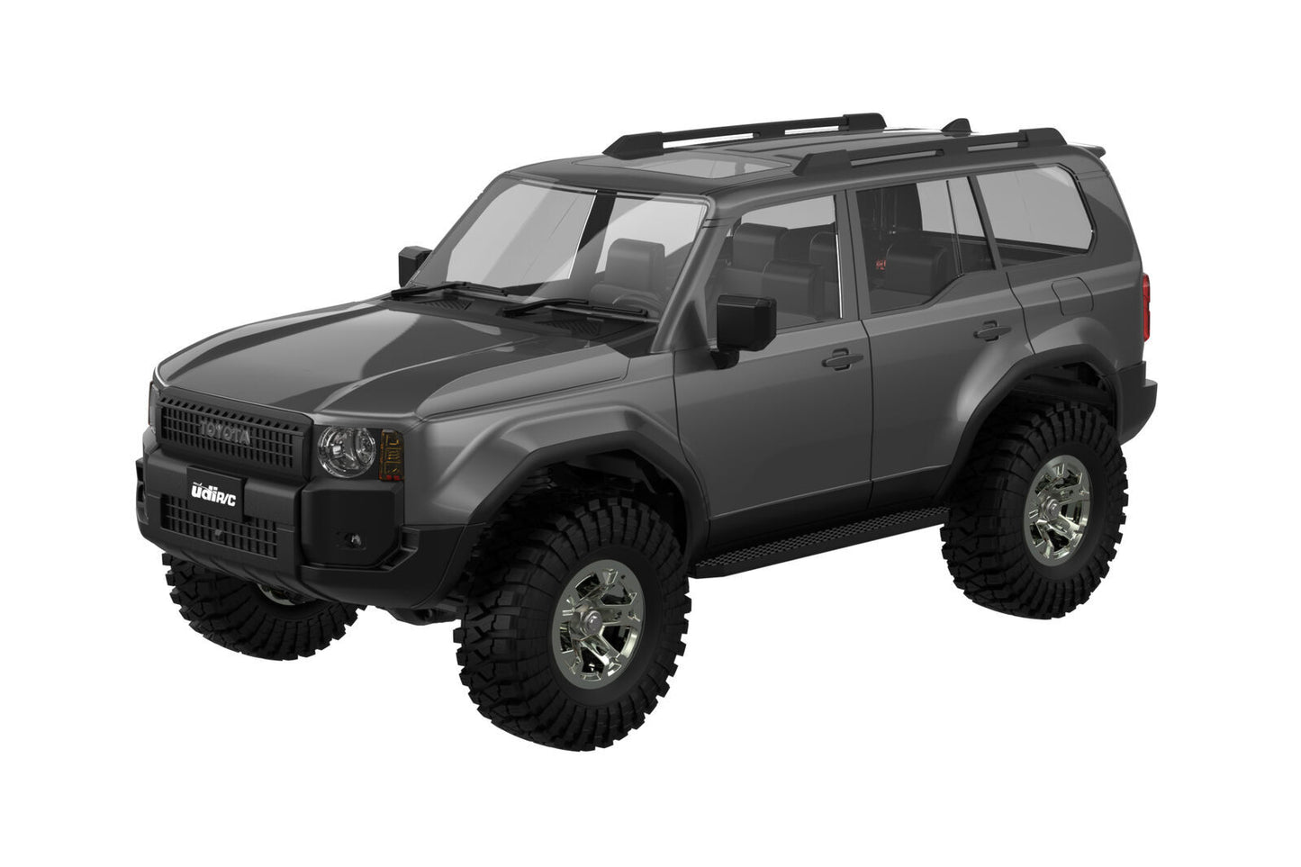 UDI RC Toyota Prado 1/18 4WD Off-Road Crawler Silver RTR