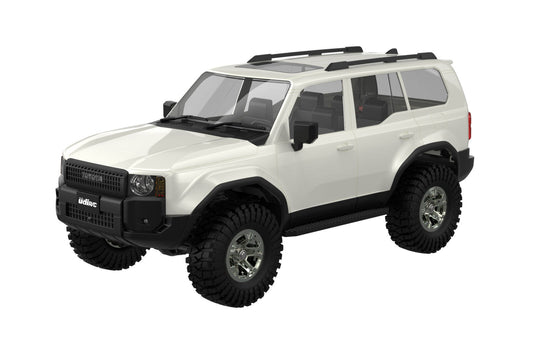 UDI RC Toyota Prado 1/18 4WD Off-Road Crawler White RTR