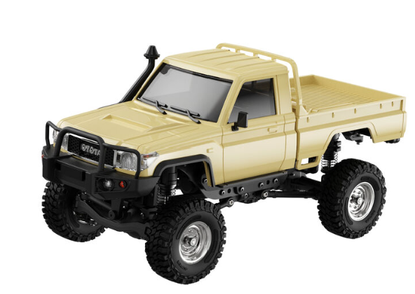 UDI RC Toyota Land Cruiser UCX2404 RC Car 4WD 1/24 SCALE TAN Crawler RTR