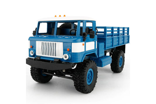 WPL B24 RC Military Truck Electric 4WD RTR - Blue