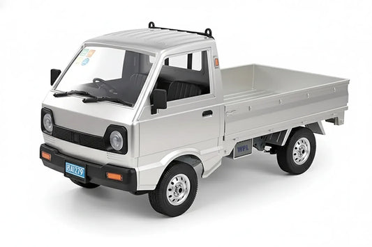 WPL D12 RC Drift Kei Truck Electric 2WD 1/10 Scale RTR - Silver