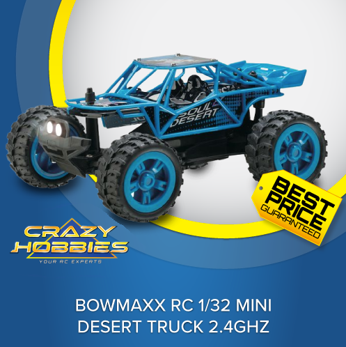 BowMaxx RC 1/32 Mini Desert Truck 2.4GHz *SOLD OUT*