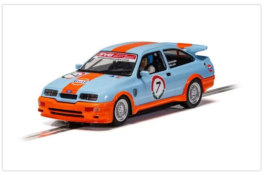 Scalextric Ford Sierra RS500 - Gulf Edition - Richard Millar Slot Car *IN STOCK*