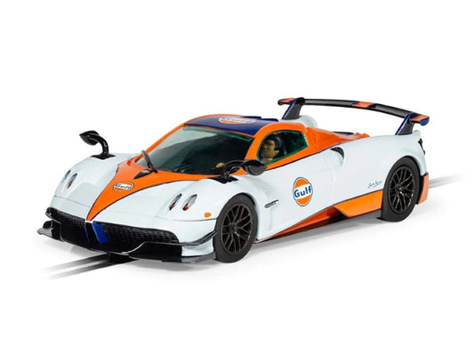 Scalextric Pagani Huayra BC Roadster Gulf Edition Slot Car