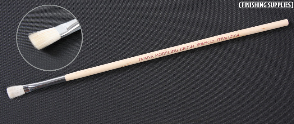 Tamiya Flat Brush #3