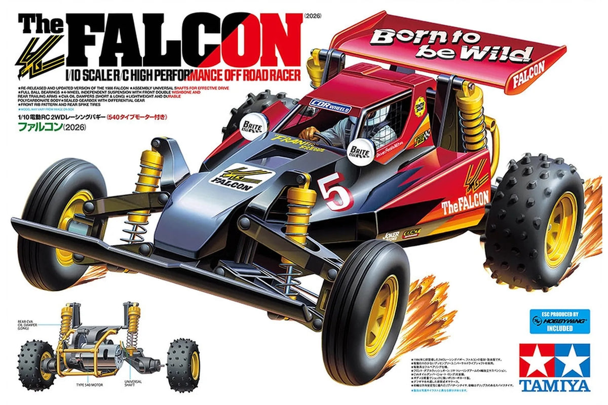 Tamiya The Falcon 2026 RC Buggy Electric 2WD 1/10 Scale Kit - Limited Edition