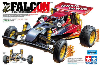 Tamiya The Falcon 2026 RC Buggy Electric 2WD 1/10 Scale Kit - Limited Edition