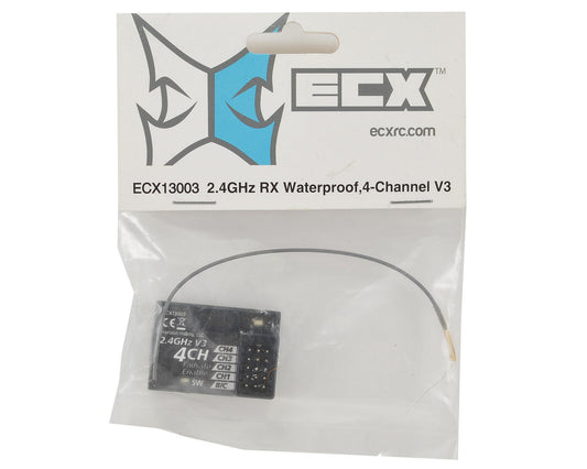 *CLEARANCE SALE* ECX 2.4GHz 4-Channel Waterproof Receiver (V3)