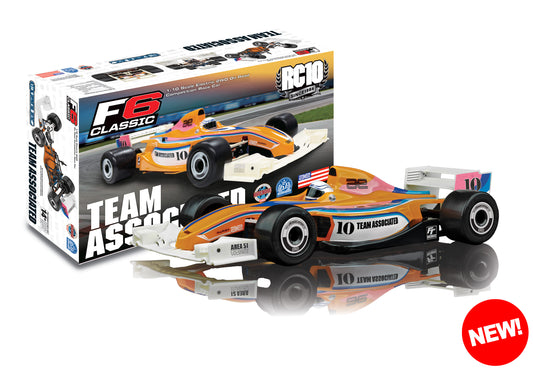 Team Associated RC10F6 1/10 Competition F1 Chassis Kit (Legacy Edition)