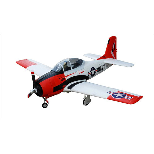 *CLEARANCE SALE* FMS RC T-28D Trojan 1.4M V4 Red PLANE PNP *IN STOCK*
