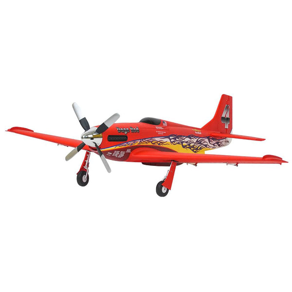 *CLEARANCE SALE*  FMS P-51D Mustang 1100mm PNP, Dago Red