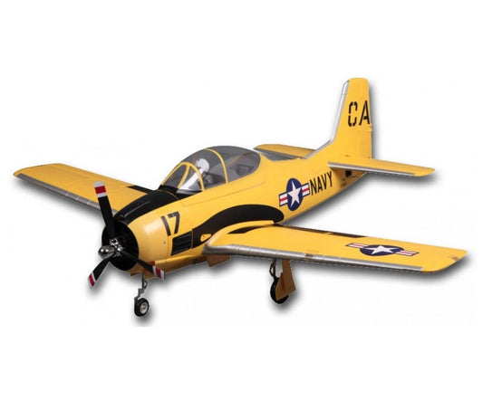 *CLEARANCE SALE*  FMS 1/8 Plane 1400MM T-28 (V4) Yellow PNP kit