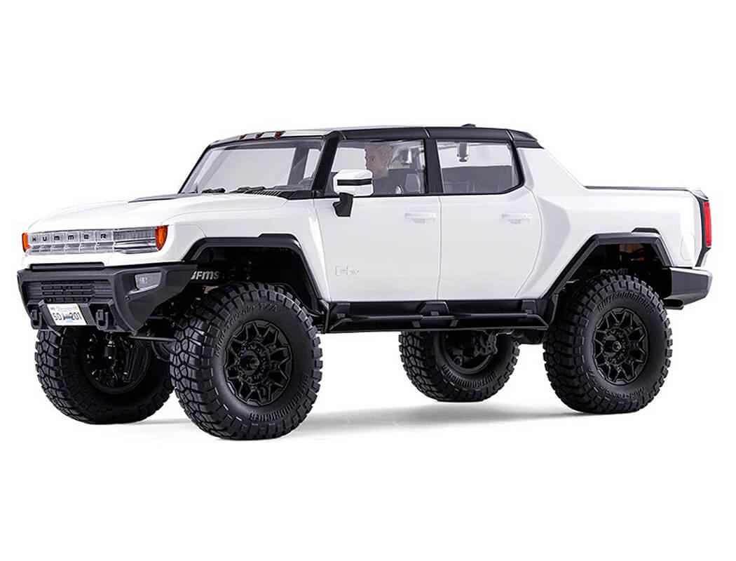 FMS FCX18 Hummer EV White Crawler RTR