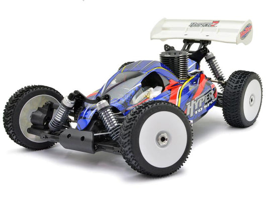 Hobao Hyper 7 TQ Nitro Buggy Car Blue RTR
