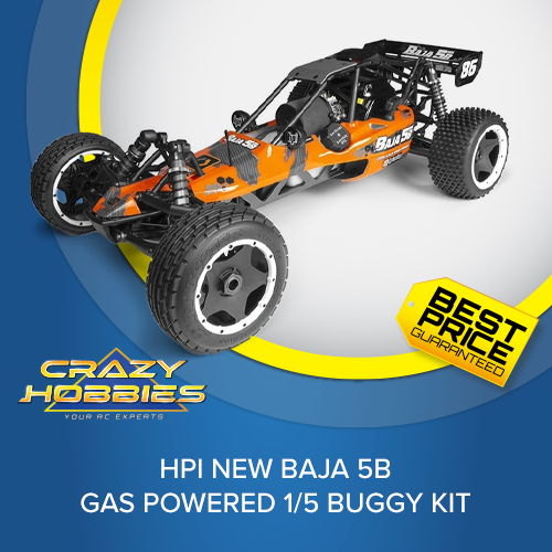 HPI NEW BAJA 5B GAS POWERED 1/5 BUGGY KIT *SOLD OUT*