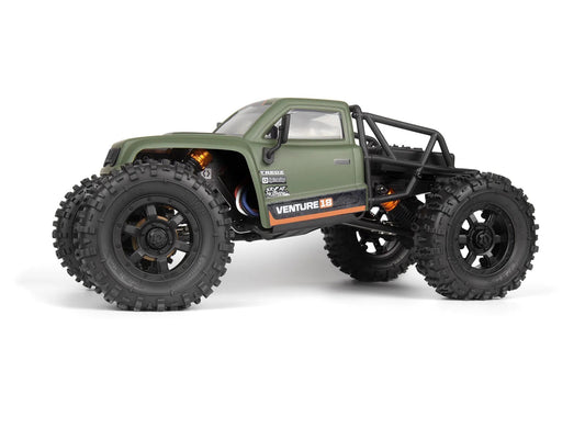 HPI Venture18 CC Flux 1/18 4WD Brushless Rock Crawler (Green) RTR