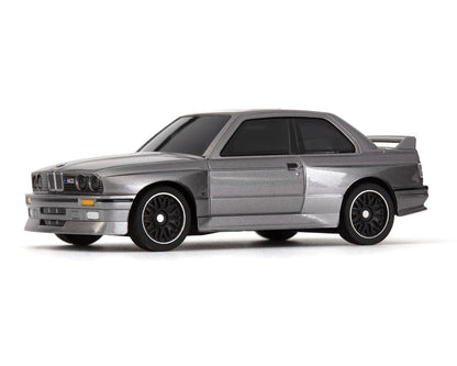 HPI Nano-TTR 1989 BMW M3 E30 Ravaglia 1/64 RTR Electric 2WD Micro Touring RC Car (Dark Silver)