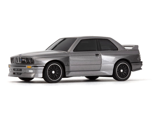 HPI Nano-TTR 1989 BMW M3 E30 Ravaglia 1/64 RTR Electric 2WD Micro Touring RC Car (Dark Silver)