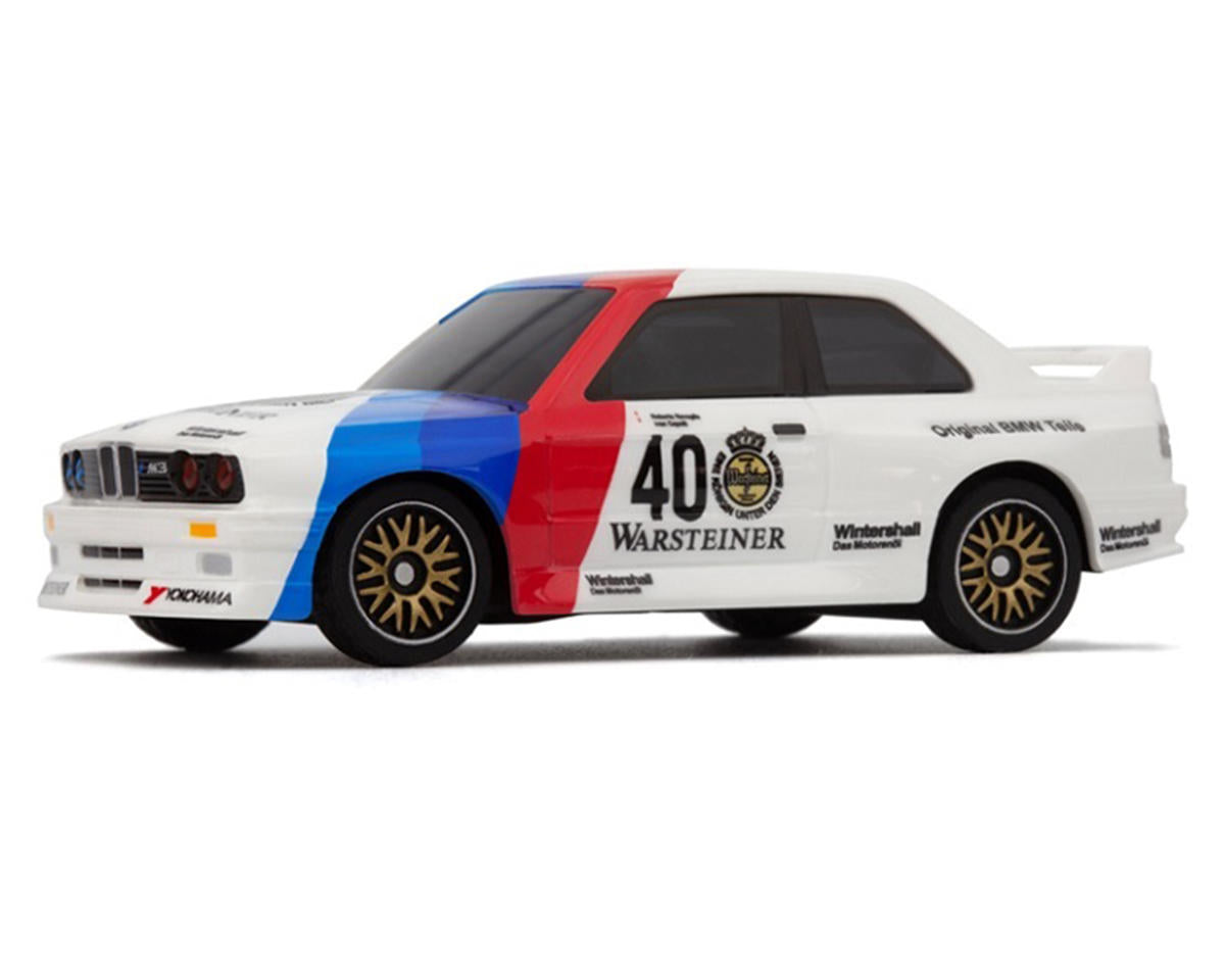 HPI Nano-TTR 1987 BMW M3 E30 Warsteiner 1/64 RTR Electric 2WD Micro Touring RC Car (White)