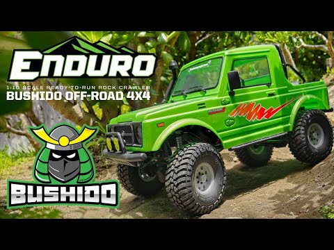 Element RC Enduro Bushido 4X4 Rock Crawler (Green) RTR *IN STOCK*