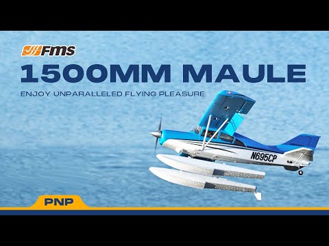 FMS RC MAULE W/FLOATS AND REFLEX V2 PNP *IN STOCK*